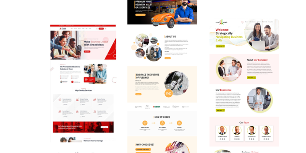 Landing Page Design for business Landing Page Design for business